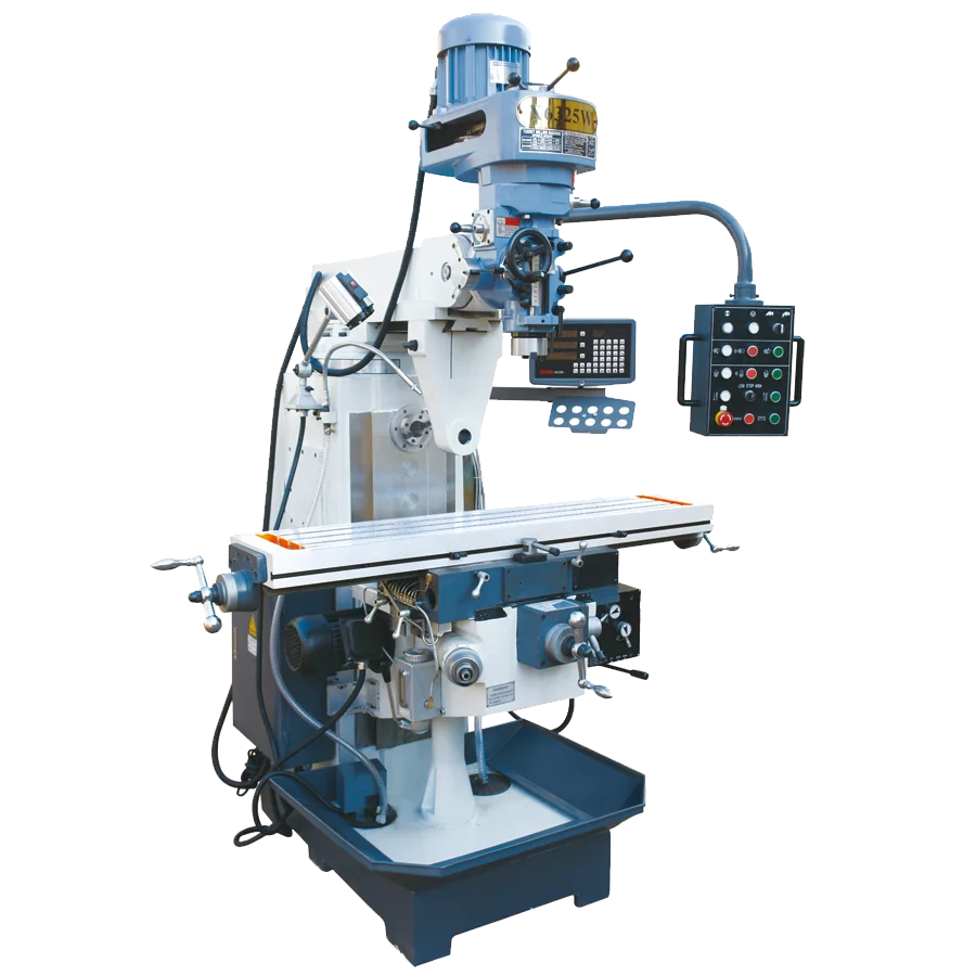 X6332Z TTMC Universal Radial Milling Machine, Ram Type Milling Machine ISO 40 Spindle Taper