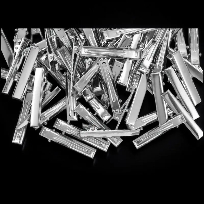 

100pcs Duckbill Clips Mini Size Teeth Design for Thick Thin Hair Styling Craft Projects DIY Hair Accessories Bow Making