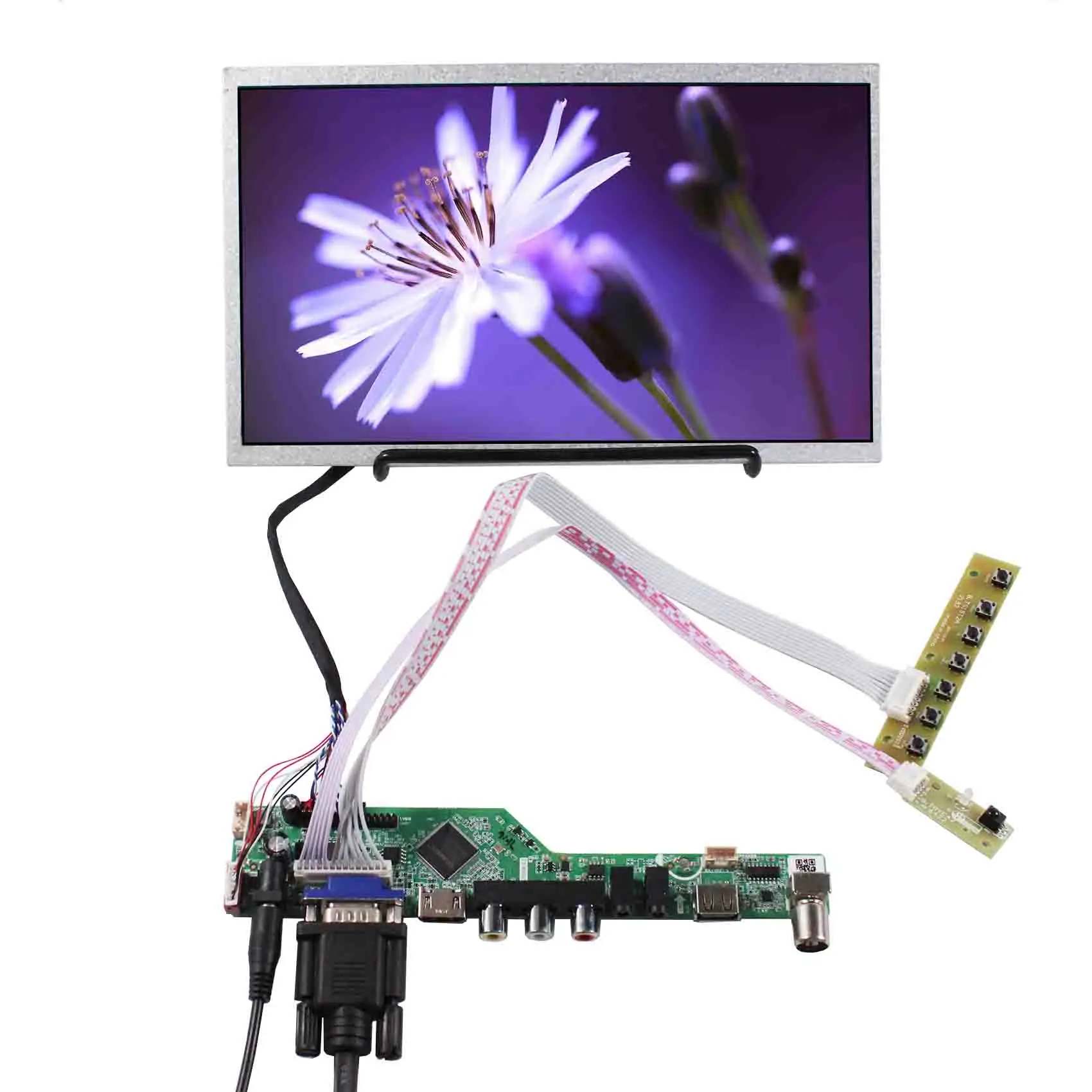 

10.1inch 1366x768 LP101WH1 N101BGE LCD Screen HD MI VGA AV USB Controller Board