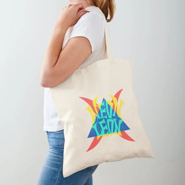 

NEON LEON Tote Bag shopping bag logo Fabric bag Cloth canvas tote