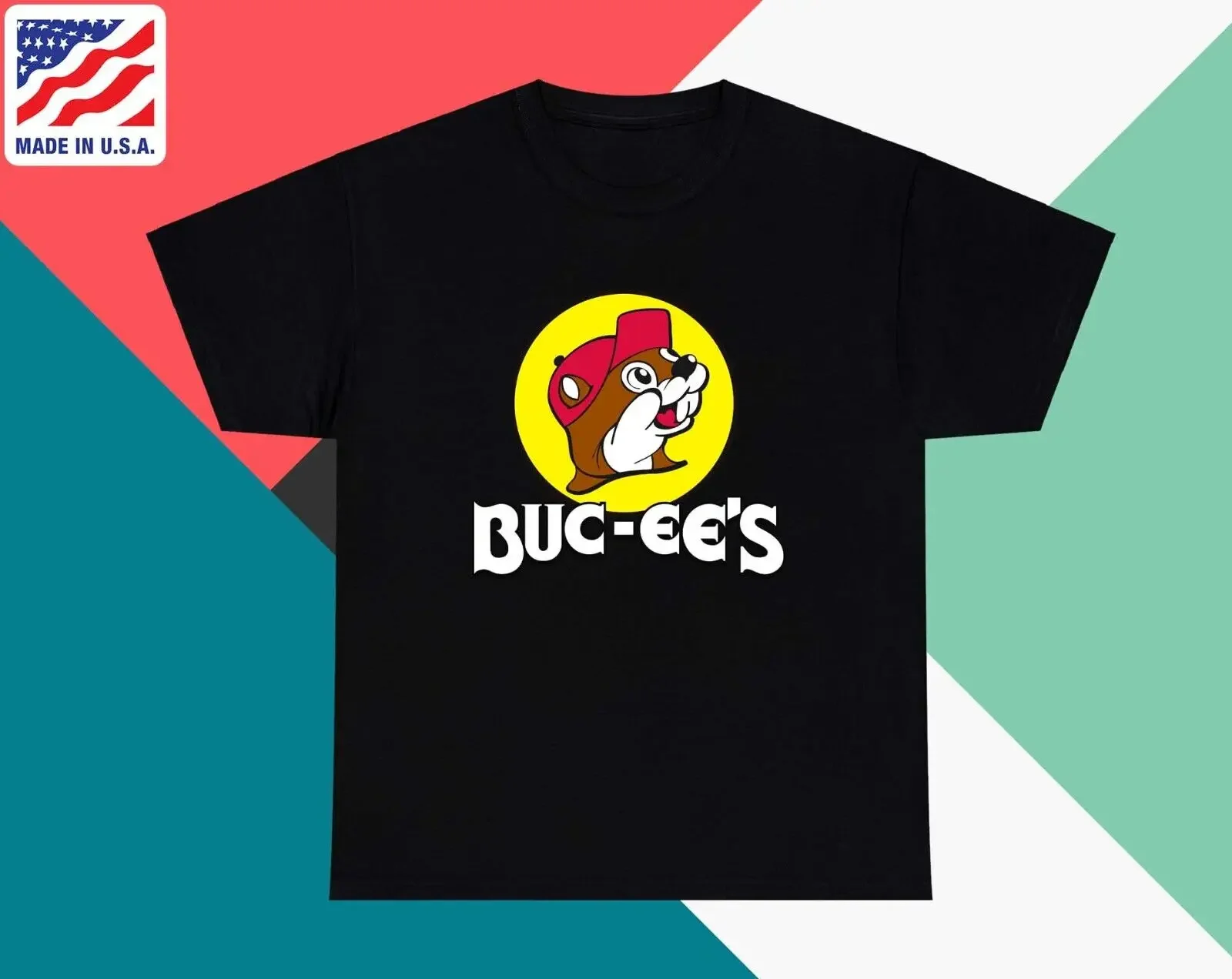 Buc-ee’s Logo American Chain Stores Funny T shirt S-5XLUnisex T-shirts for Men Women Summer Tees Cotton Luxury brand vintage ove