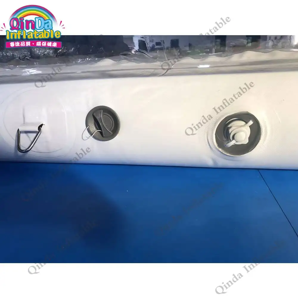 Carpa inflable transparente gigante para piscina, carpa inflable para cubrir piscinas de 9x4x3m