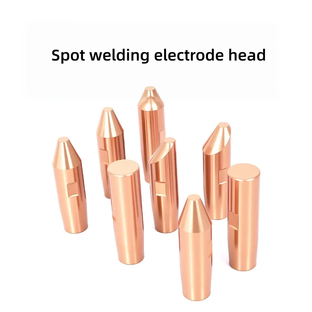 0 Pieces Straight Spot Welding Electrode Head 13x45mm 13x50mm 20x60mm Pneumatic Spot Welder Contact Welding Tip Fitting