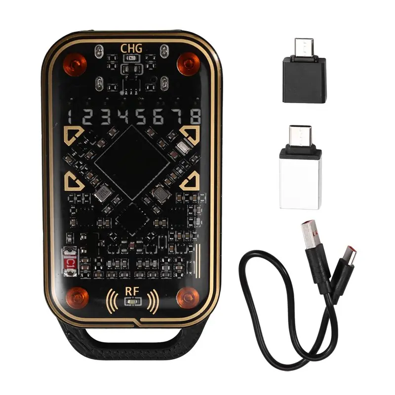 

A52T Обновленный эмулятор-ридер RFID-чипов Chameleon V3.0 125 кГц 13,56 МГц для чтения/записи ID/IC смарт-карт и копирования меток