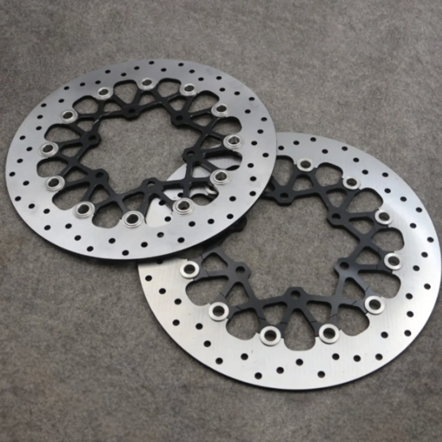 Fit For Suzuki GSXR600 GSXR750 2008 - 2010 K8 K9 Motorcycle Floating Front Brake Disc Rotor GSX R GSXR 600 750 2009 08 09 10