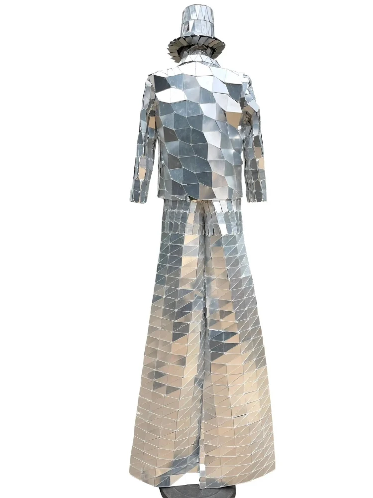 ركائز مرآة زي الحيوان رئيس الأداء اليد خياطة موكب عرض الحفلات مهرجان الموسيقى جديد تخصيص Diy بها بنفسك علامات زودياك الموضة