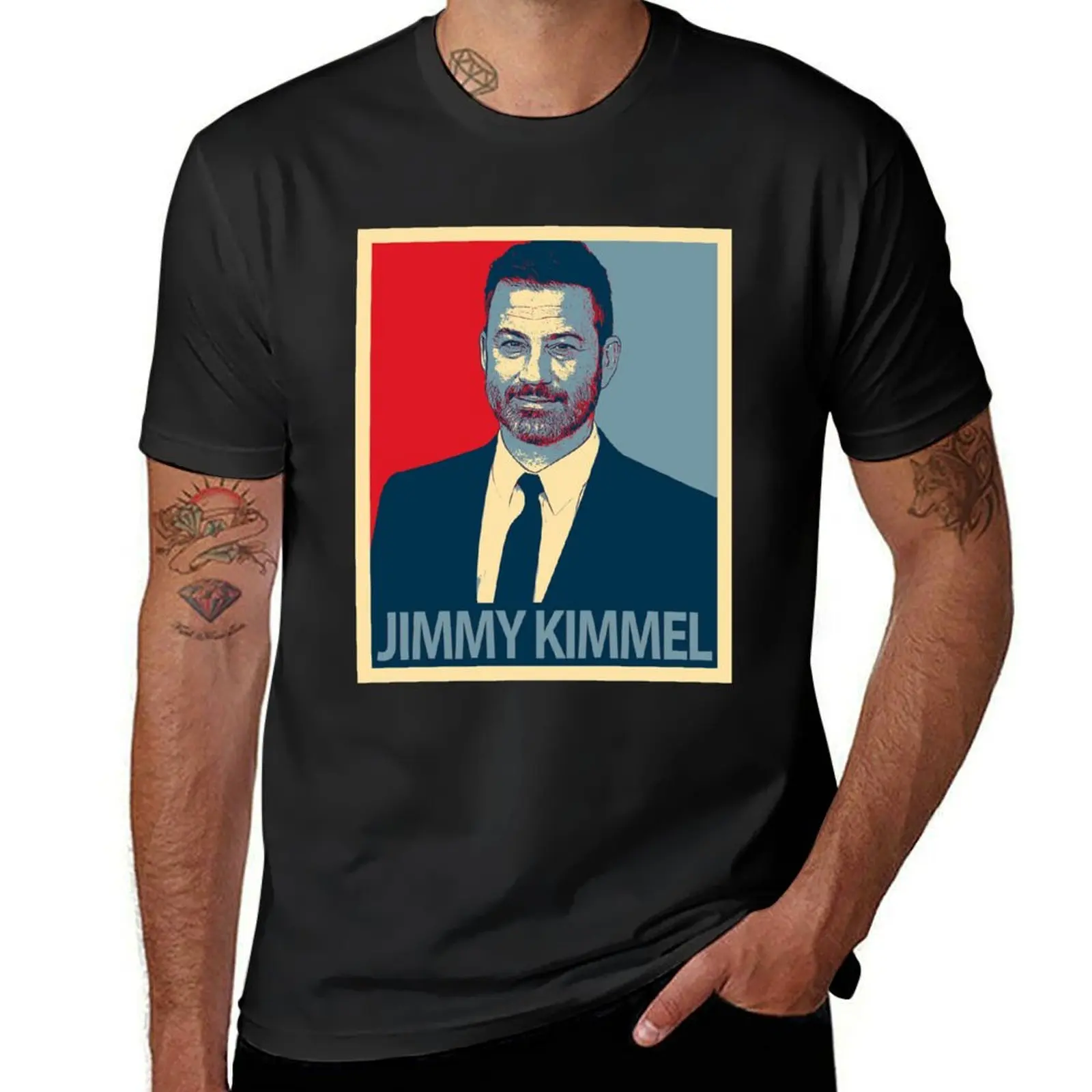 

Jimmy Kimmel T-Shirt Blouse baggy shirts valentines clothes Funny t-shirt plus size men clothing