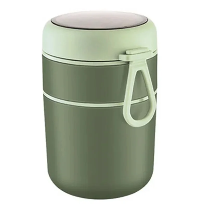 WHYY-pot d'isolation alimentaire récipient d'isolation alimentaire boîte à déjeuner en acier inoxydable adapté aux étudiants et aux employés de bureau 710Ml