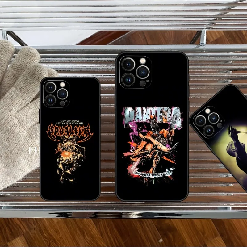 Pantera Ritual Metal Band Phone Case 2023 For IPhone 15 14 11 12 Pro 8 7 Plus X 13 Pro MAX SE2020 XS 13 Shell Covers