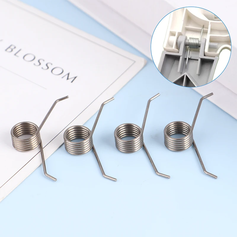 4Pcs Stainless Steel Butterfly Mop Spring X-shaped Twisted Water Mop Repair Accessories Torsion Springs