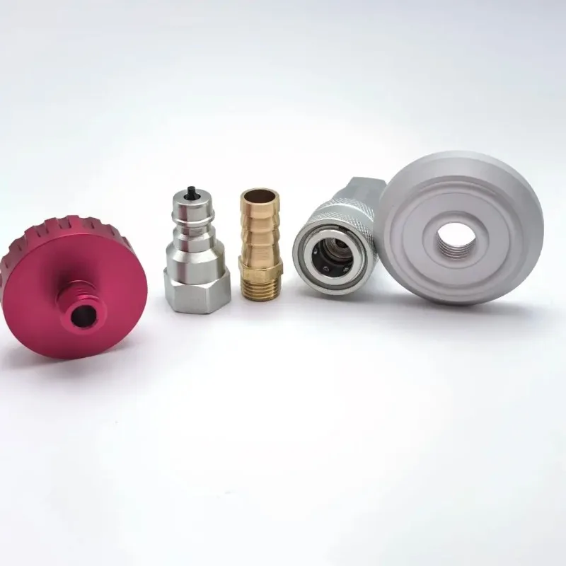 NEW Vacuum Valve Nozzle Self Sealing Metal Reusable Vacuum Bag Connector