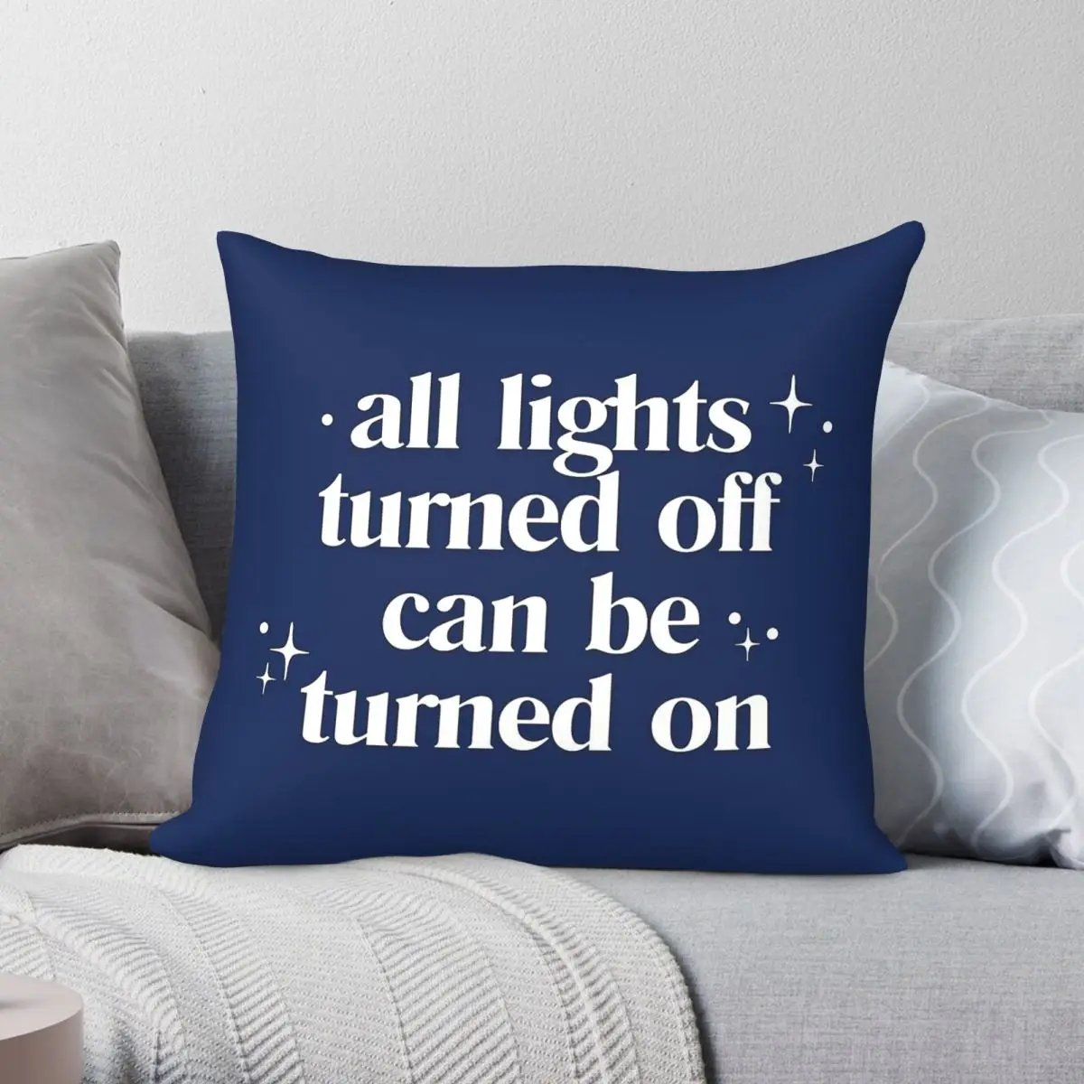 Noah Kahan Call Your Mom Lyrics Square Pillowcase Polyester Linen Velvet Creative Zip Throw Pillow Case Sofa Cushion Cover 18