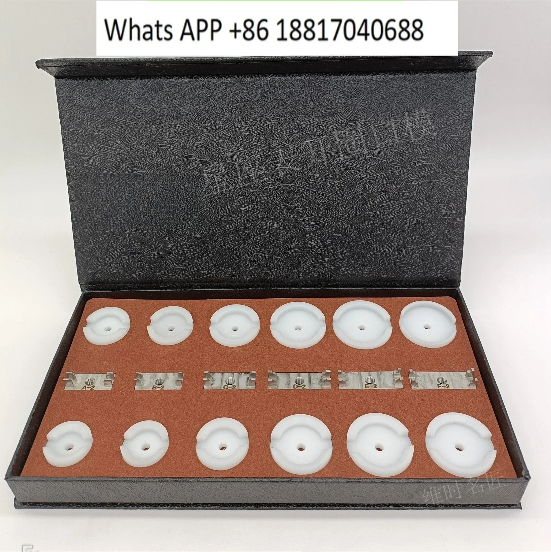 

watch repair, disassembly and assembly of constellation/double eagle ring watch opener, seat outer ring mold