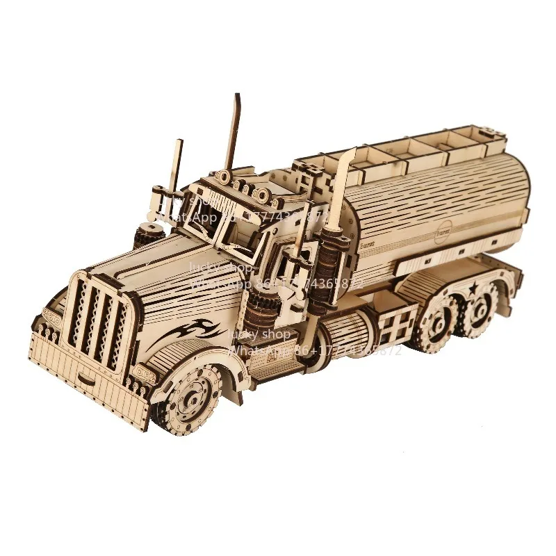 

Oil Tank Truck Mechanical Kit, Children's Educational Gift As A Gift