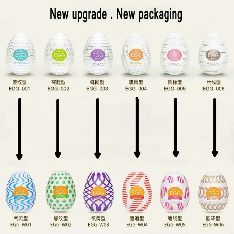 Original TENGA Egg Male Masturbator Sex Pocket Realistic Vagina Japan Silicone Masturbation With Lubricant Sex Toys For Men