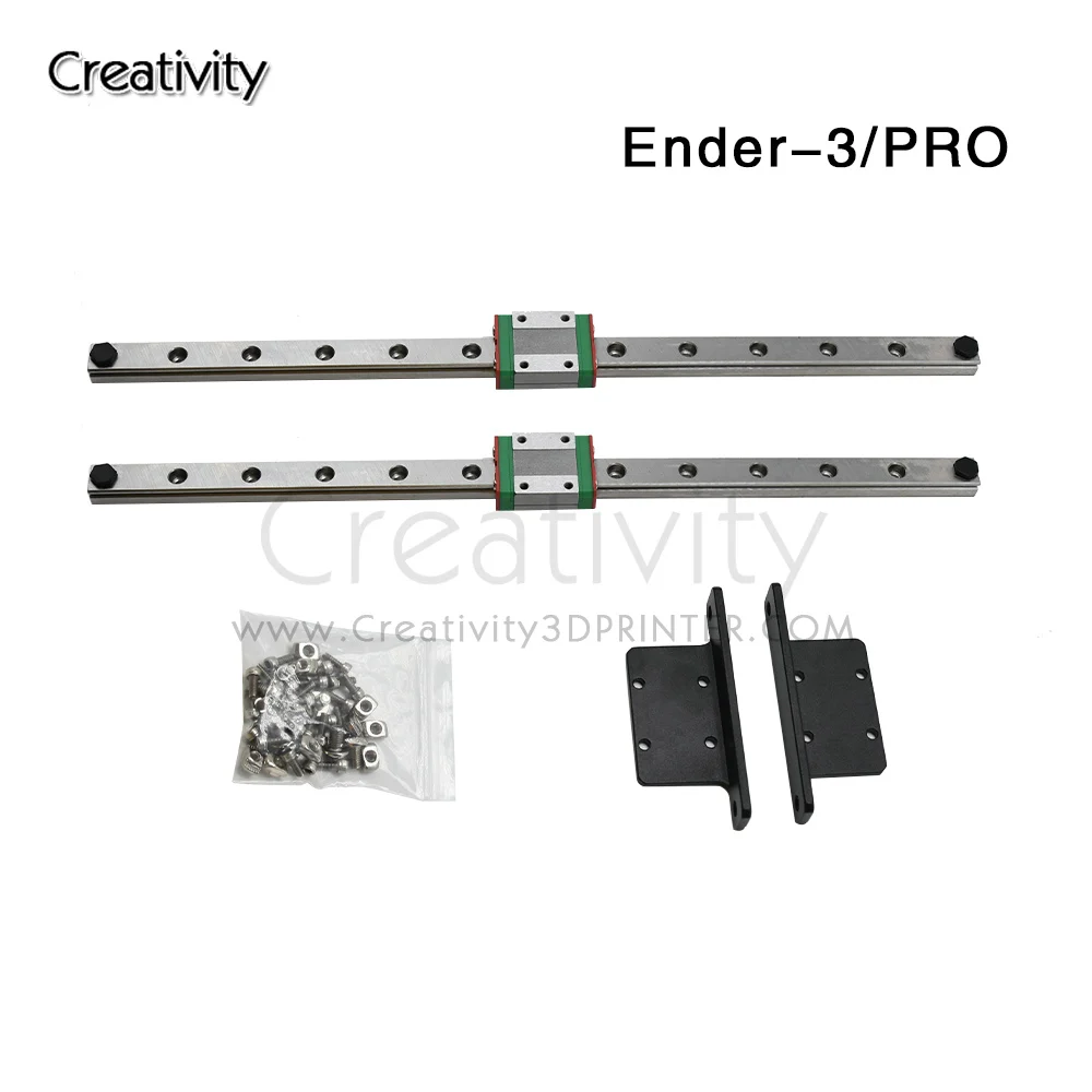 

3D Printer Part Upgrade Y-axis Linear Guide MGN12H 300MM Linear Guide Kit For Ender3/Ender3 Pro/Ender3 V2