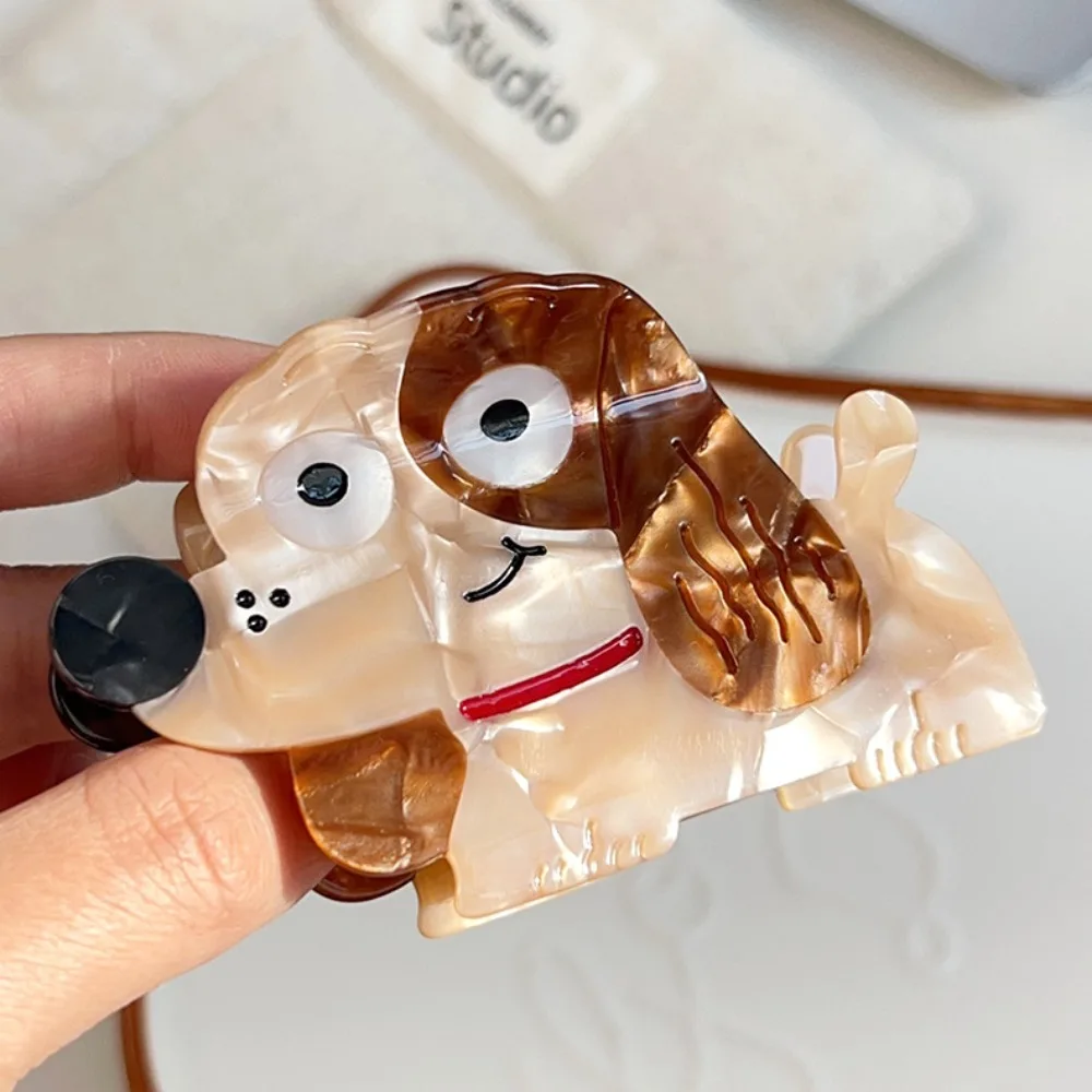 

Funny Korean Style Cartoon Animal Hair Clip Lovely Headwear Puppy Hair Claw Hair Accessories Creative Geometry Shark Clip Girls
