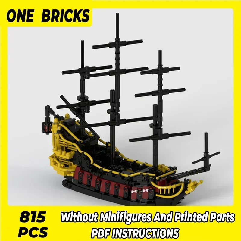 เรือใบเรือรุ่น Moc อาคารอิฐ Revenge Queen เรือเทคโนโลยี Modular Blocks ของขวัญของเล่นคริสต์มาส DIY ชุดประกอบ