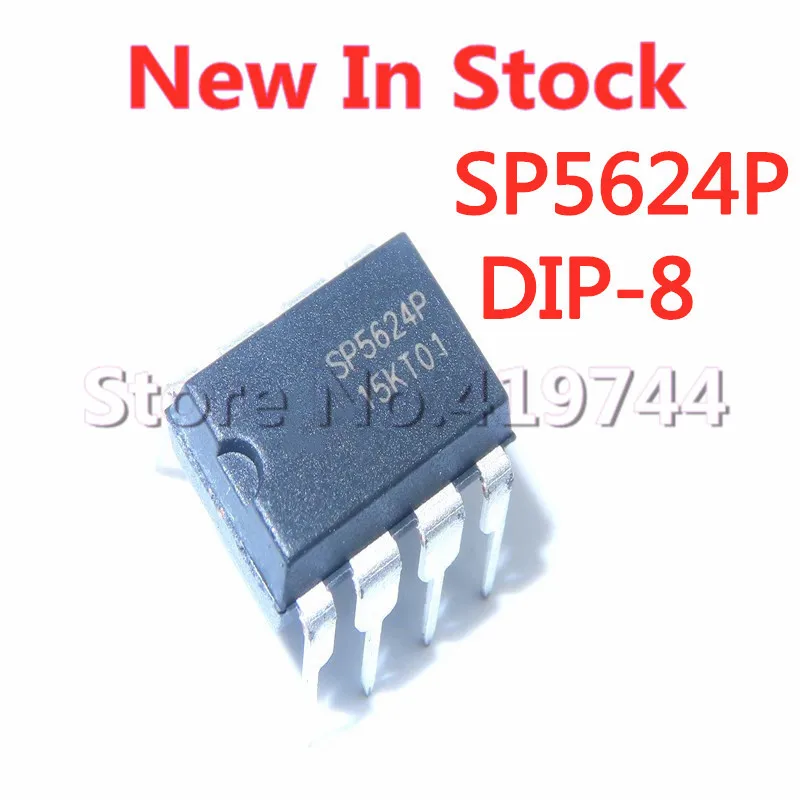 5 pçs/lote sp5624p sp5624 dip-8 chip de controle de comutação da fonte de alimentação em estoque novo original ic