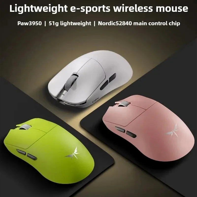 VGN Dragonfly F2 ProMax Ultra игровая мышь PAW3395/3950 42000 точек на дюйм 0,125 мс проводная/беспроводная двойная 8K киберспортивная мышь с низкой задержкой подарок