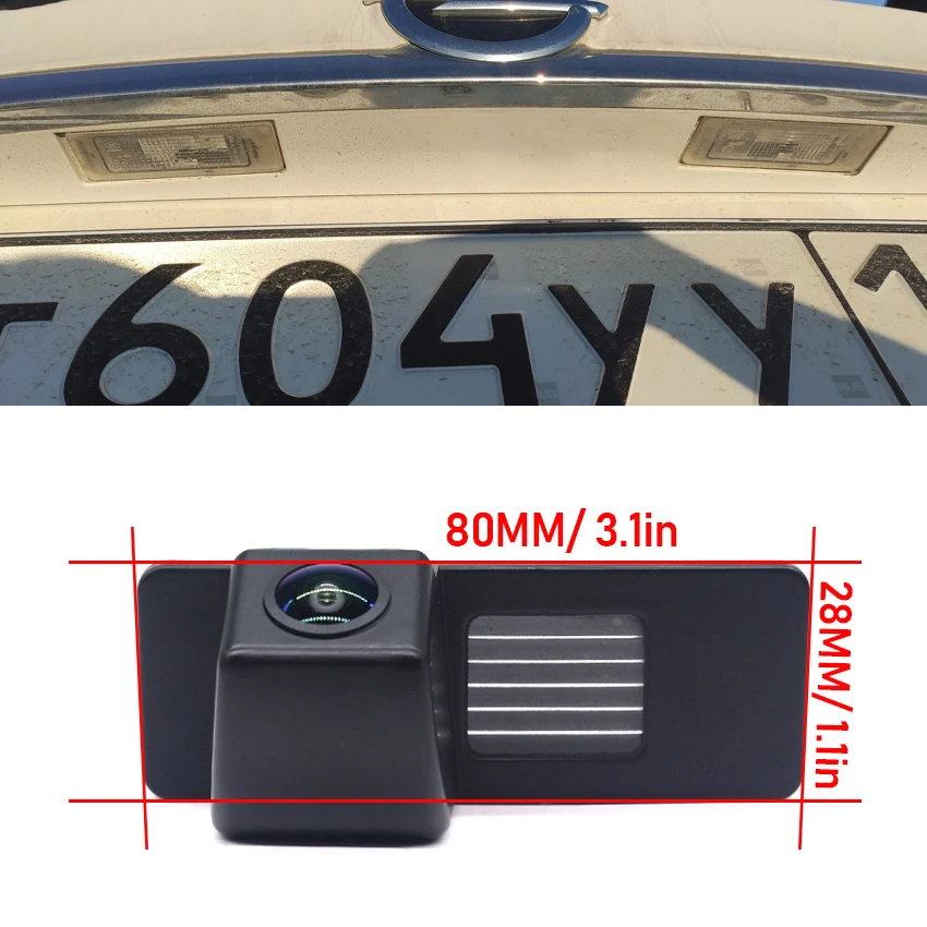 CCD HD Fisheye Rear View Camera For Opel Mokka Vauxhall Mokka For Buick Encore 2012 2013 2014 2015 2016 2017 2018 2019 Car