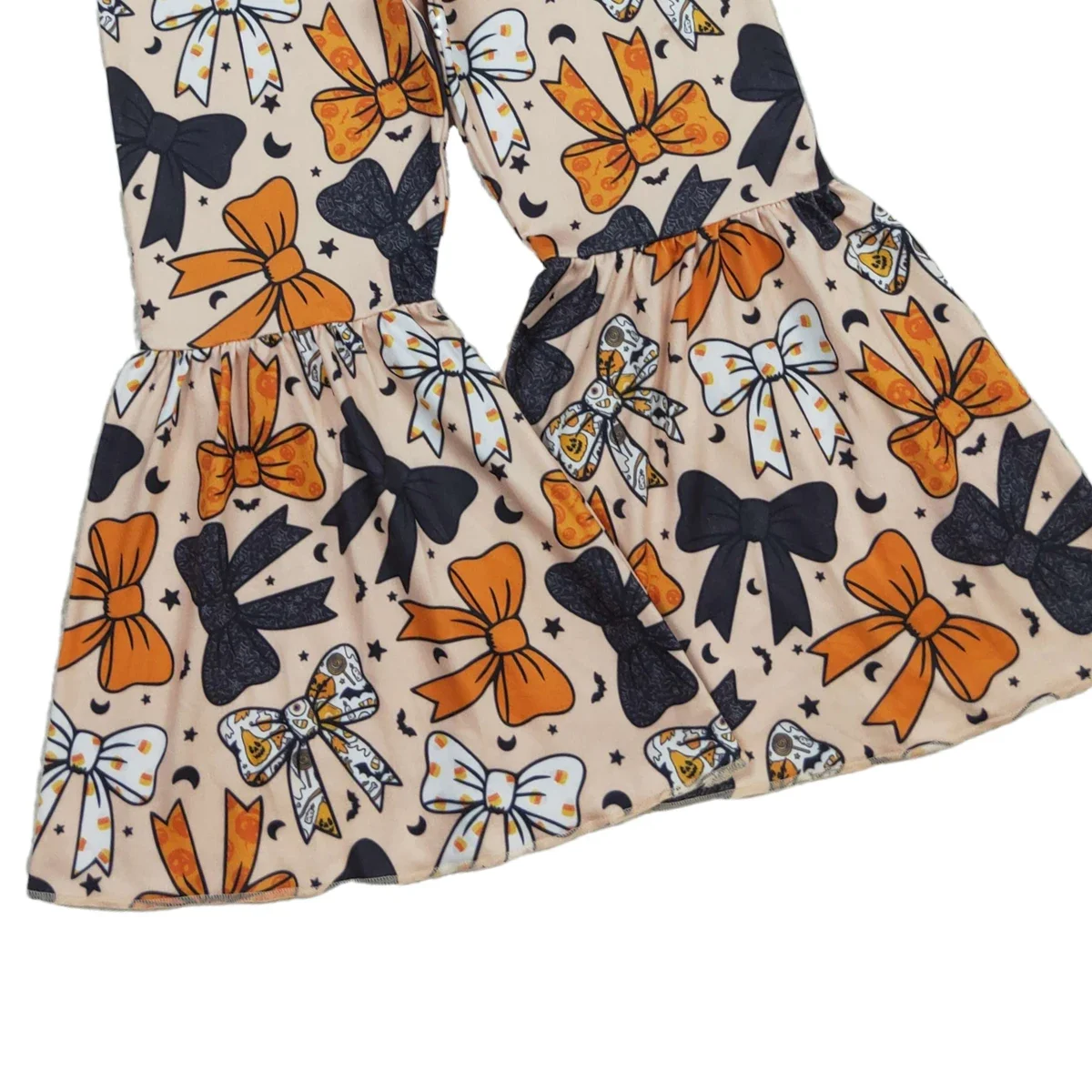 أطفال الرضع هالوين جرس أسفل السراويل طفل ربيع الخريف الانحناء شبح ملابس طفلة السراويل ملابس الأطفال بالجملة