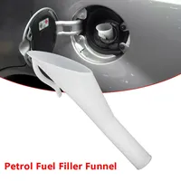 1x Petrol Fuel Filler Funnel Fit for Ford Vehicles B-Max C-Max Ecosport Fiesta Focus MK III Grand C-Max Oil Funnel White Plastic