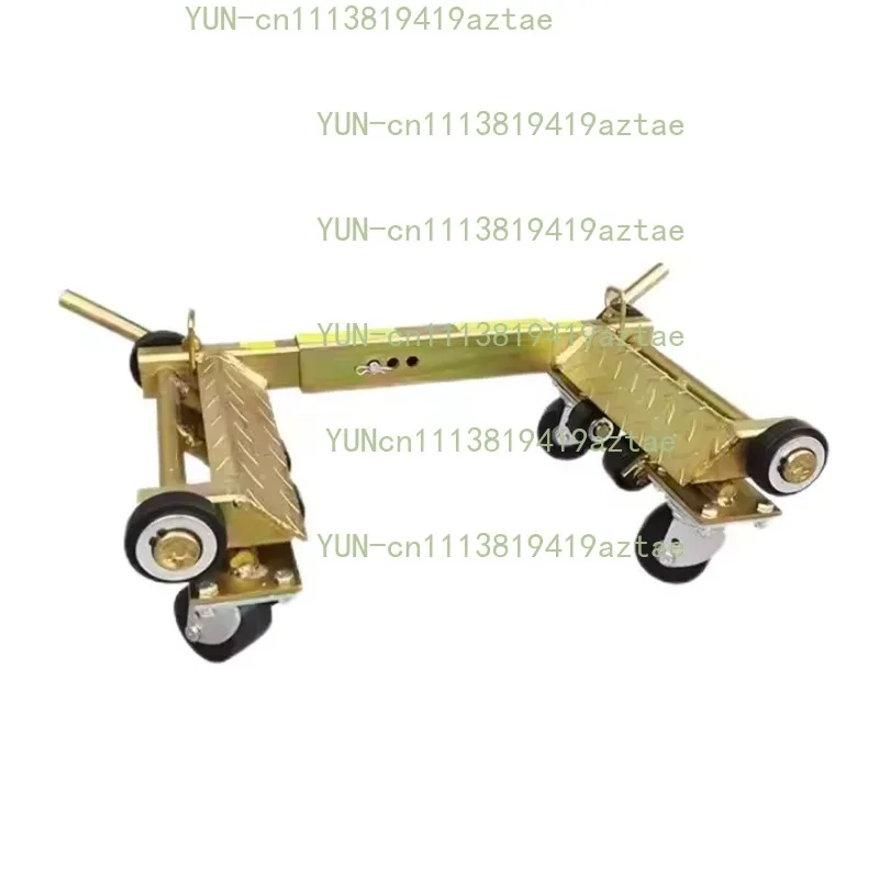 4 PCS For 1Set Auxiliary Wheel Lever Positioning Vehicle Wheel Dolly Jack 4 Vehicle Lever Positioning Wheel Dolly For Car Tire