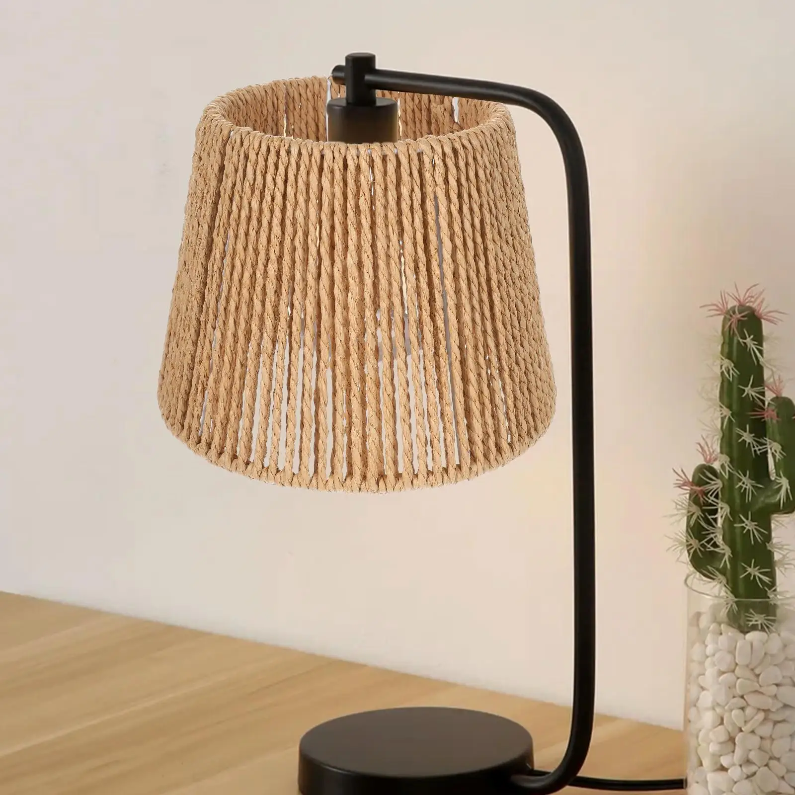

Paper Rope Lampshade Hanging Ceiling for Light Hand Woven Covers Braided High Quality Office