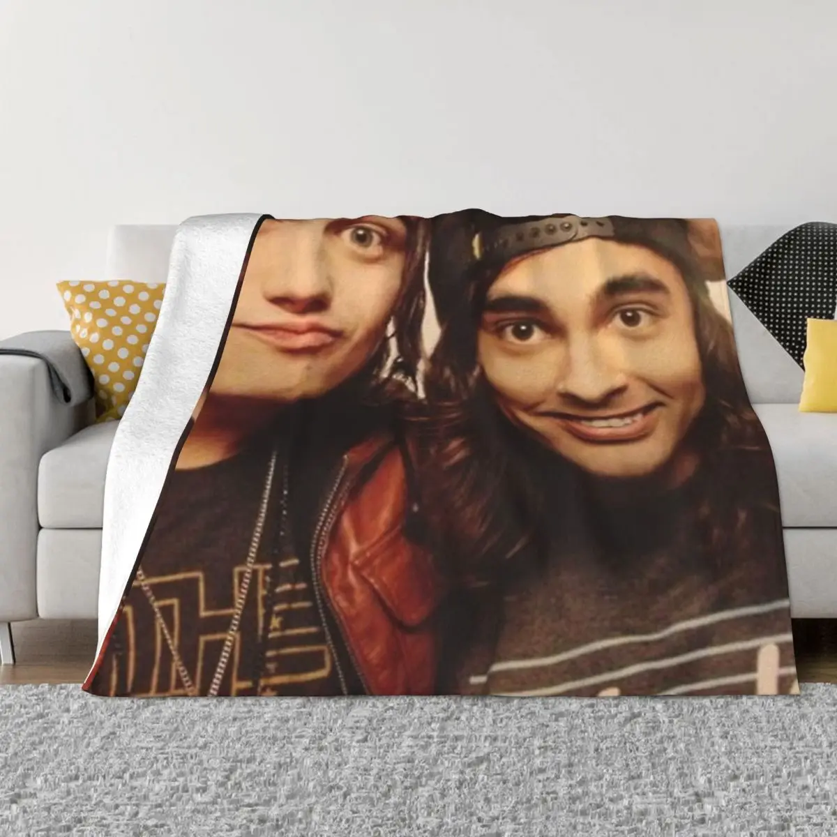 Kellin Quinn And Vic Fuentes Plush Blankets Winter Blankets Blankets And Throws Throw Blanket