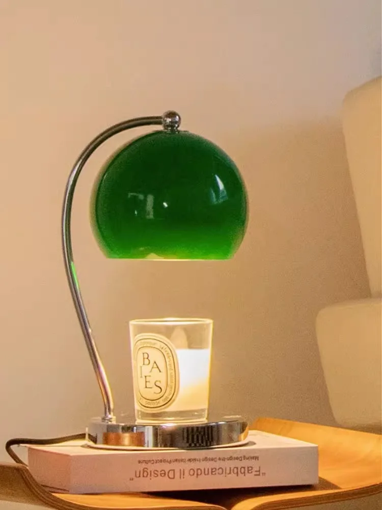 Table Lamp Aromatherapy Candlestick Lamp Bedroom Bedside Atmosphere Retro Desk Lamp Office Home Candle Warmers Lamp
