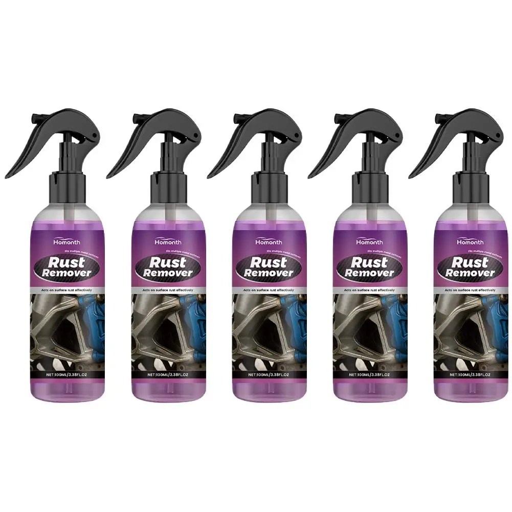 Car Rust Remover Spray Safe for Auto Paint Metal Surface Treatment Powerful Formula Efficient Prevents Re Rusting for Ships Cars