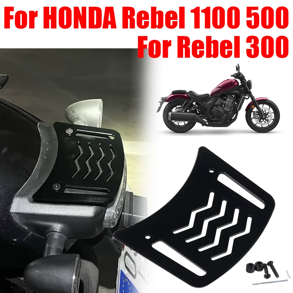 Motorcycle Accessories Taillight Guard Protector Tail Light Cover Rack For HONDA Rebel CMX 1100 500 300 CMX1100 CMX300 CMX500