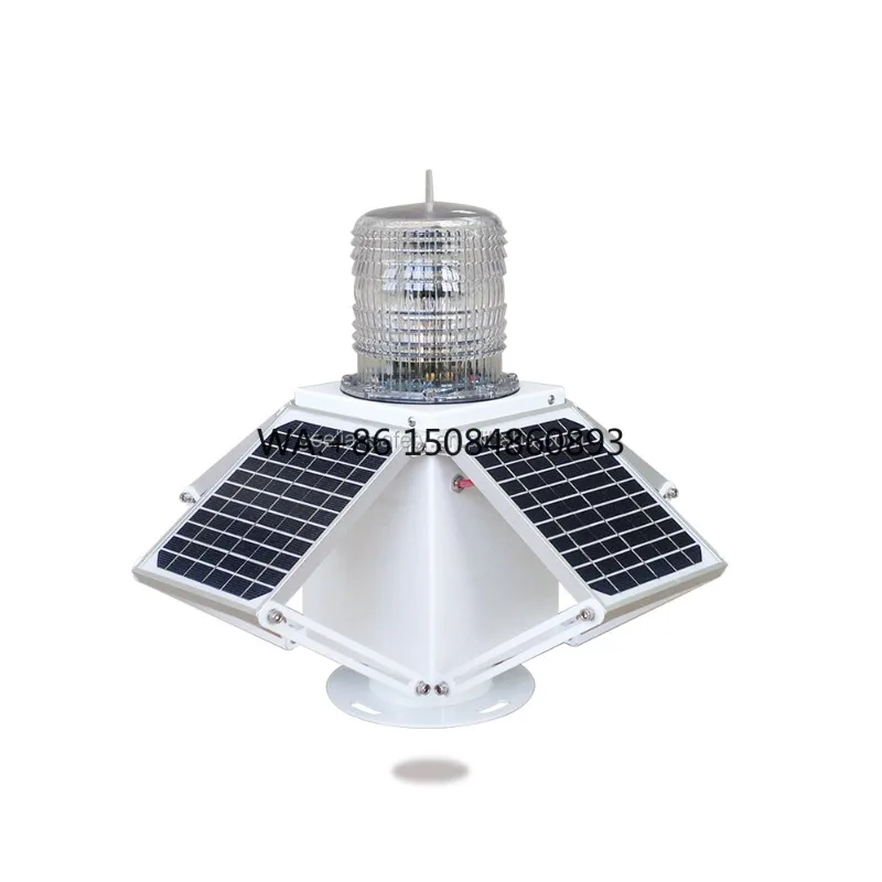 

Navigation Buoy with Solar Led Marine Navigation Lantern Marine Beacon High Intensity Light Boat