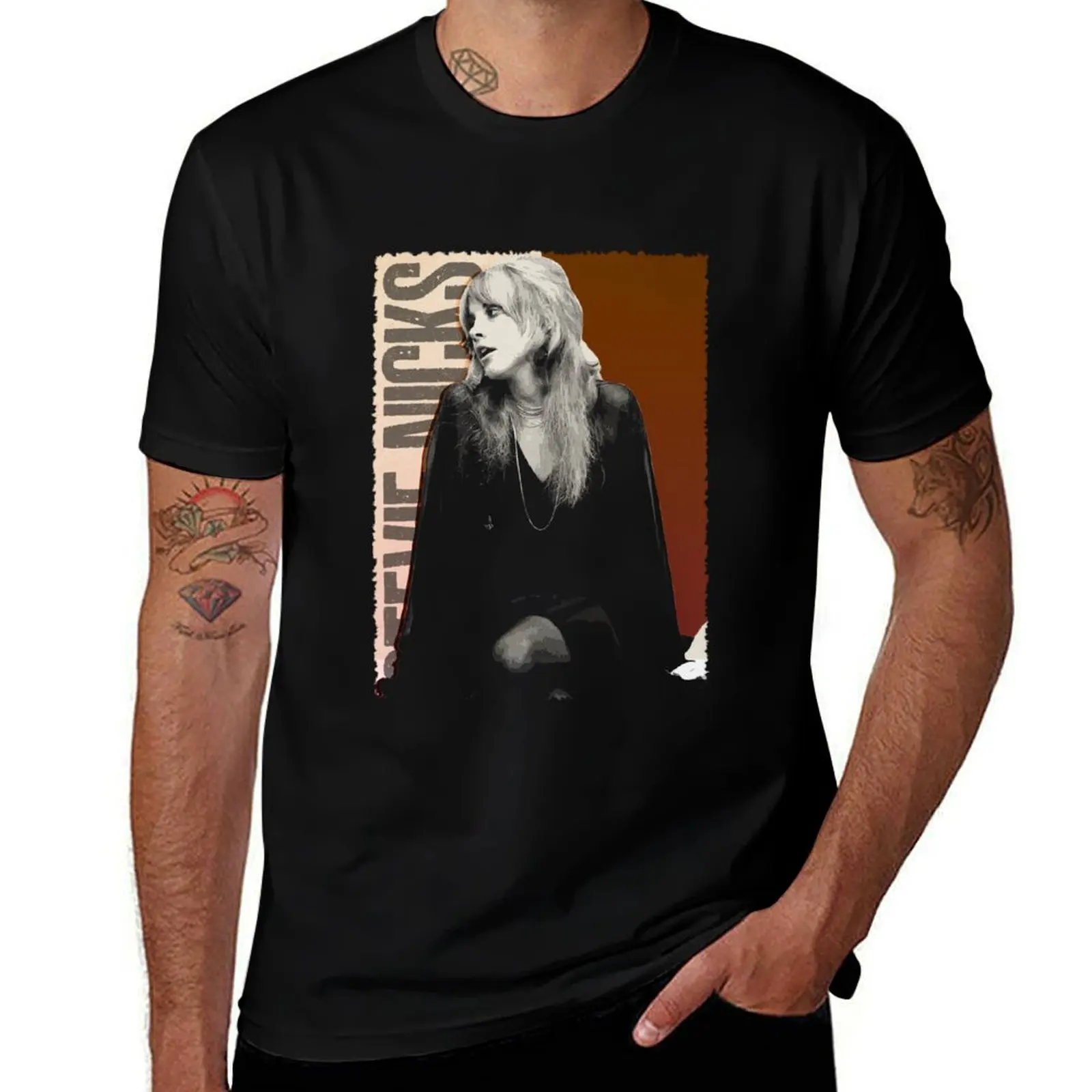 

Stevie Nicks Vintage Vibes T-Shirt anime t shirts for man man t shirts for men