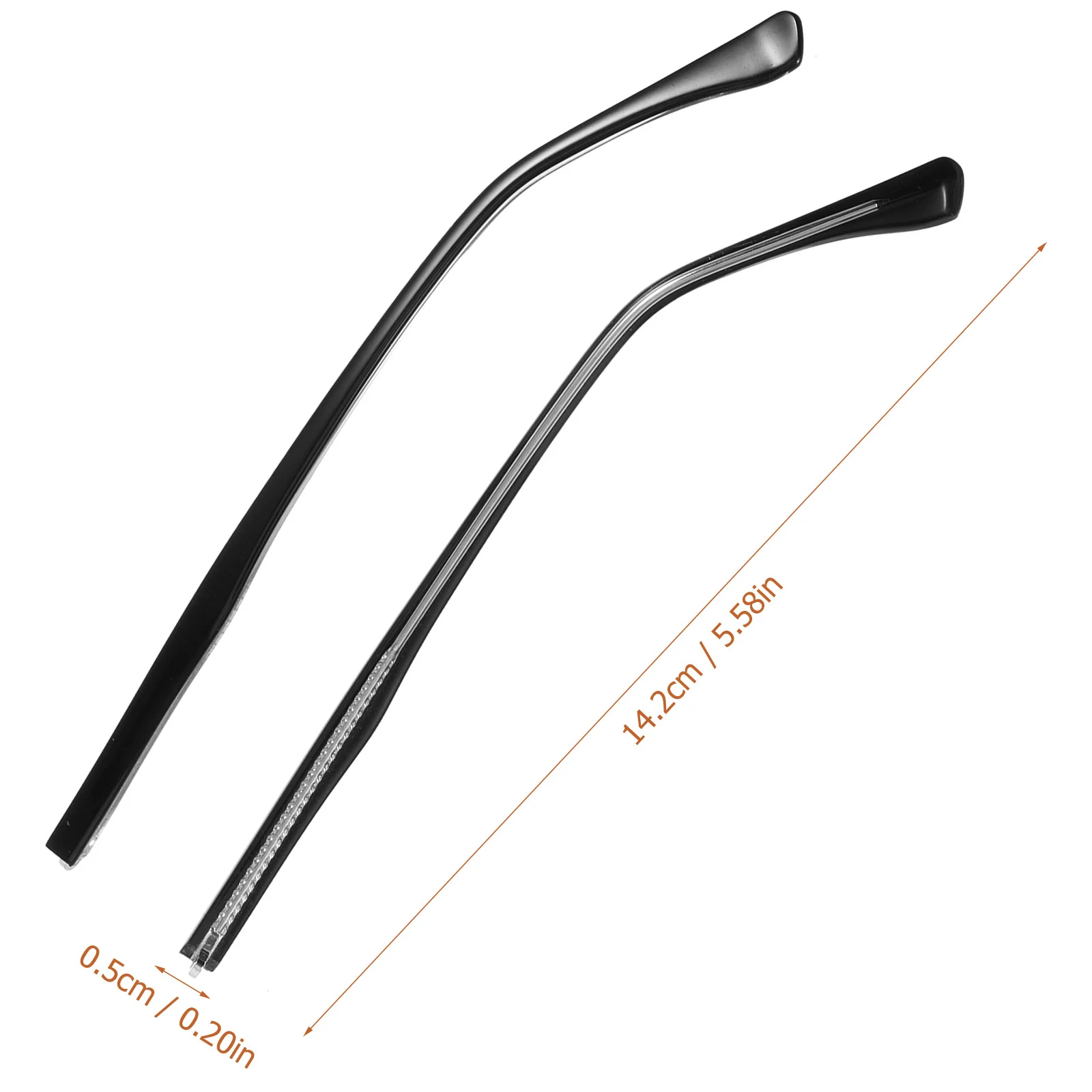 1 زوج العالمي النظارات الذراع الساقين استبدال شركة مستقرة آمنة مريحة العملي نظارات الذراع استبدال نظارات الساقين