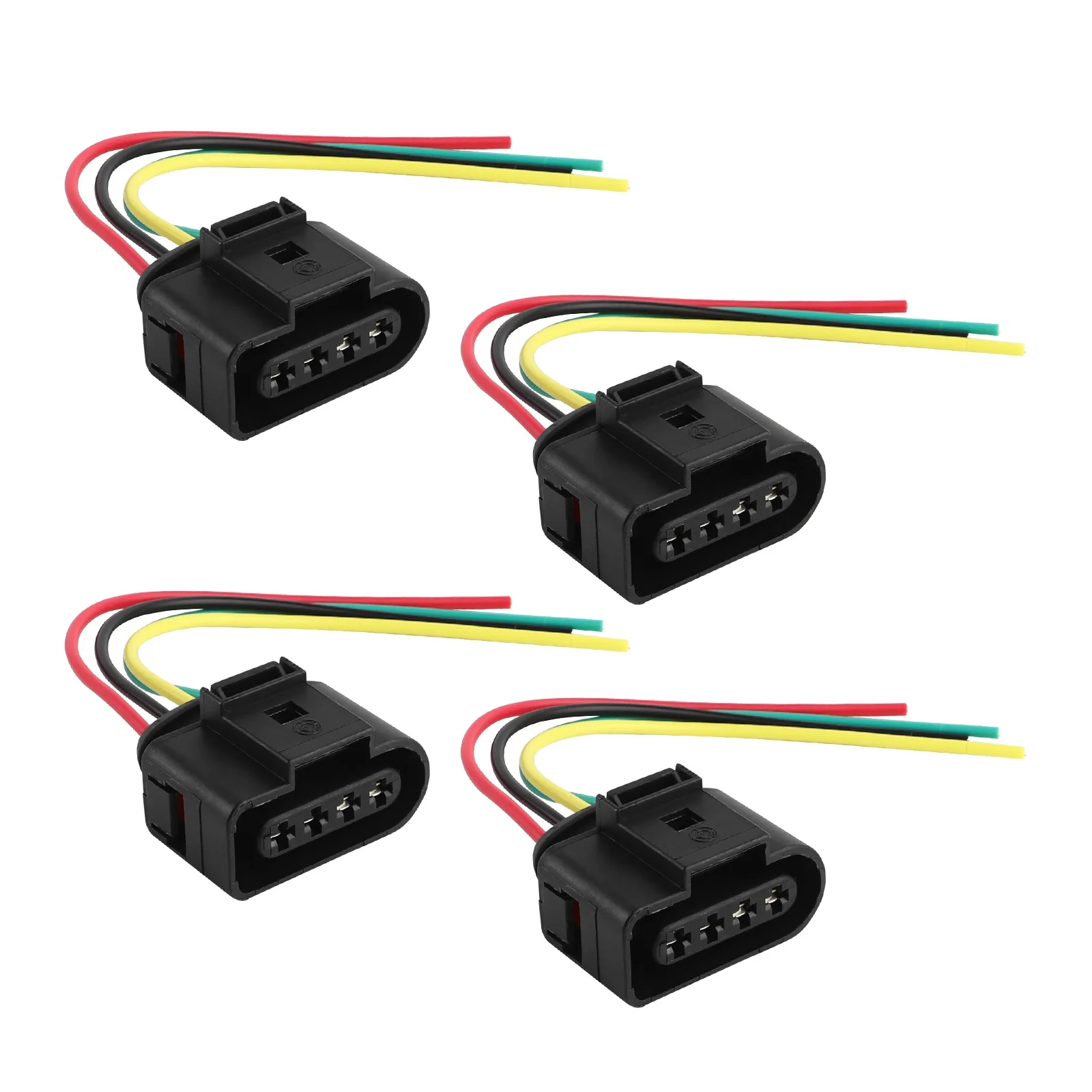 Ignition Coil Connector Repair Harness Wiring Plug for Audi A3 A4 A5 A6 Q5 TT VW Passat Jetta Golf MK6 MK5 1J0973724 4B0973724