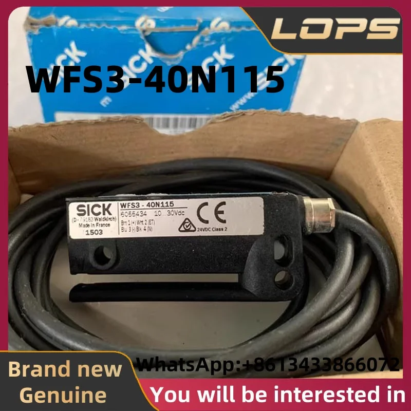 WFS3-40N115 Brand new original SICK Photoelectric switch sensor, large quantity in stock, welcome to consult