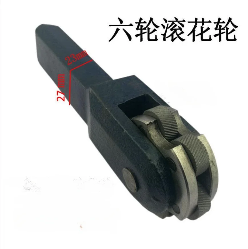 6 Wheel Lathe Knurling Tool CNC Lathe Toolholder Hob 0.8/ 1.2 /1.6 Knurling Wheel OD 19 Reticulate Knurling Knife Lathe Parts