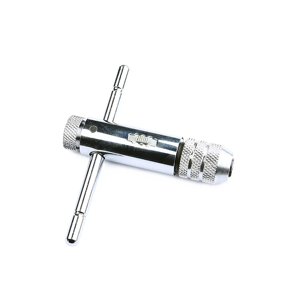 

Ratcheting T-Handle Wrench Durable Hand Screw Tap 3Mm 4Mm 5Mm 6Mm 8Mm Metal Aluminum Processing Repair Furniture