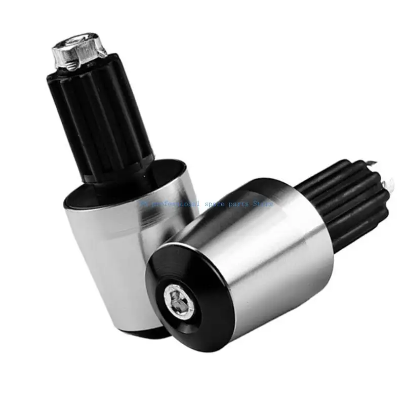 41XA ฝาครอบปลายแฮนด์รถจักรยานยนต์อลูมิเนียมอัลลอยด์สากลป้องกันการกัดกร่อนติดตั้งง่าย