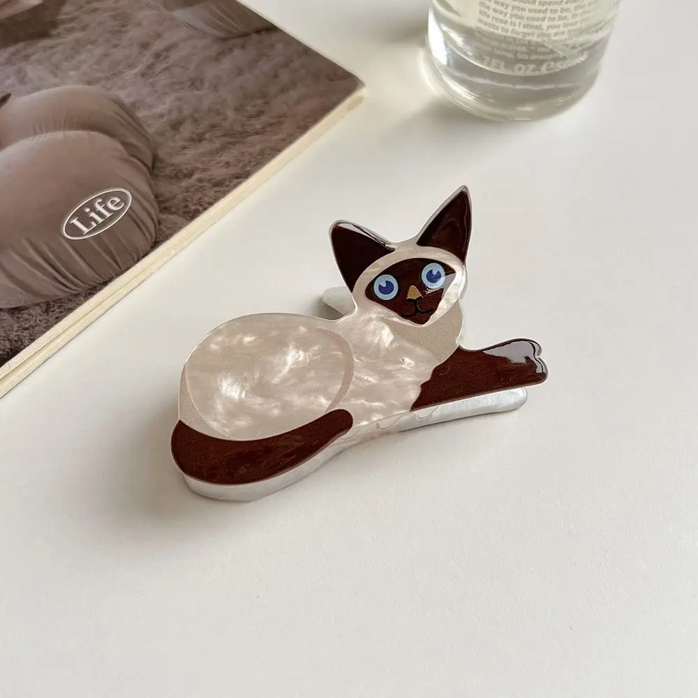 Kitten Animal Dog Hair Claw Creative Puppy Cartoon Cat Hair Clip Animal Shark Clip Grab Clip Female