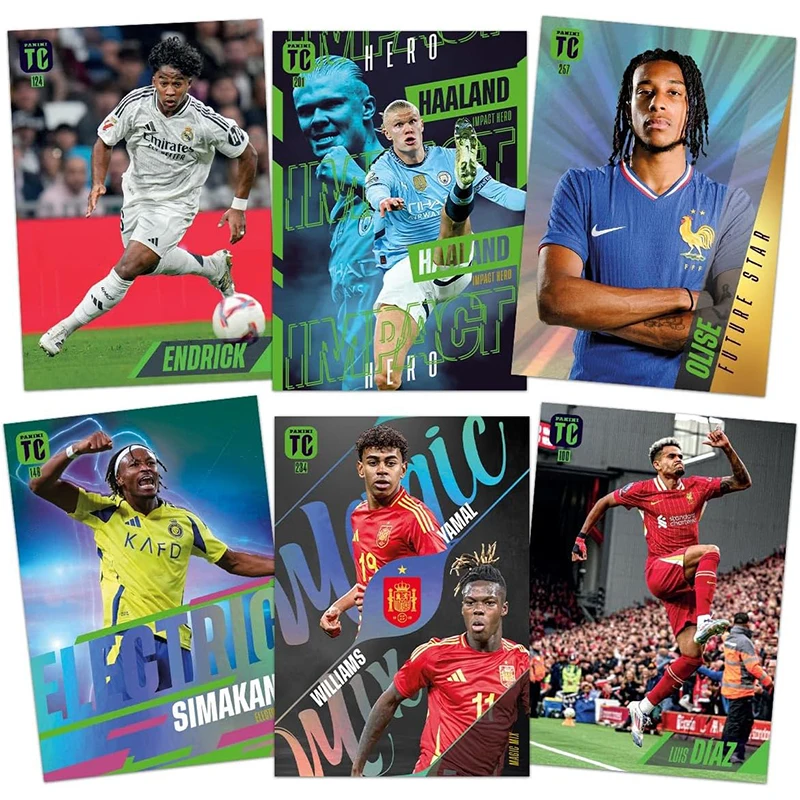 Panini FIFA Top Class 2025 Fat Pack، بطاقات تجارة كرة القدم الرسمية، صندوق العرض، الإصدار الجديد