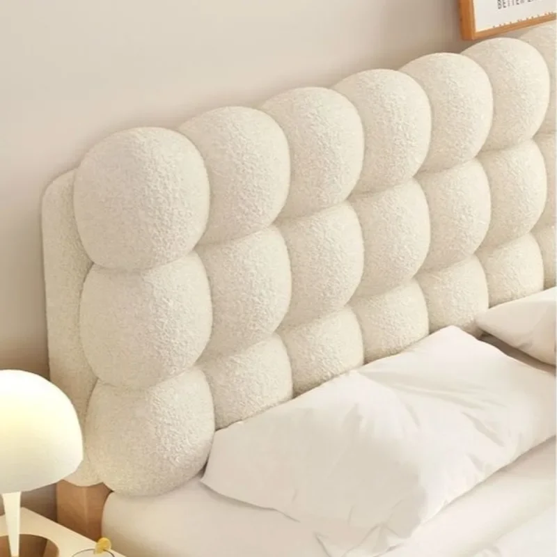 Headboard Cushion Sponge Filling Simple Modern Bedroom Cushion Large Rectangle Detachable Washable Home Textile Home Decoration