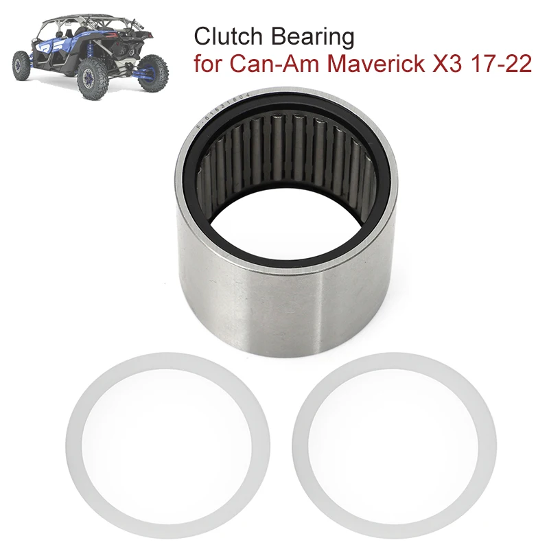 

for Can-Am Maverick X3 2017-2021 2022 UTV Clutch Bearing TURBO R XDS XRS XMR XRC Primary One Way Clutch Bearing and Washers Kit