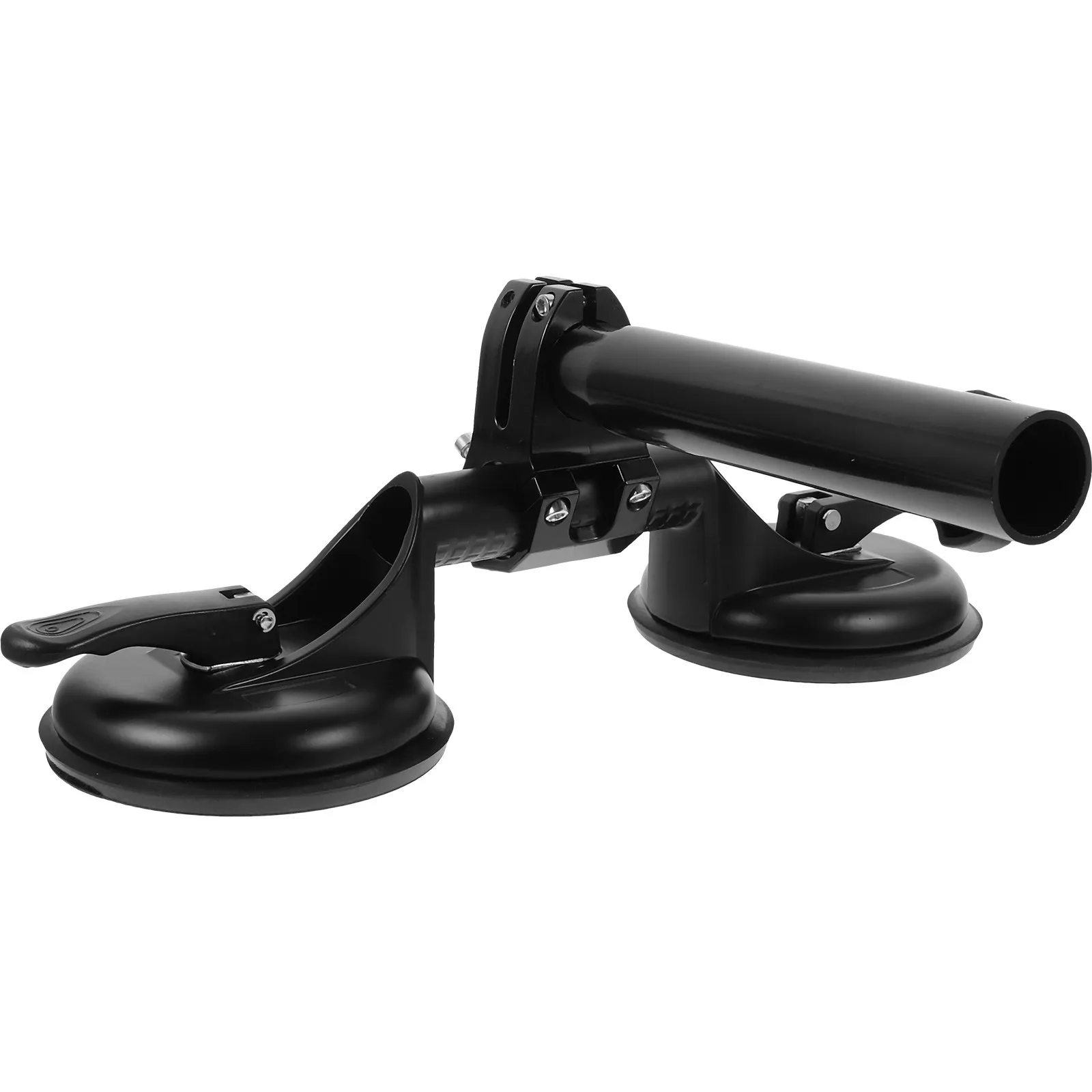Universal Car Flagpole Holder Metal Flagpole Stand with Non Slip Rubber Grip Flag Pole Bracket for Roof Mounting Multi Purpose
