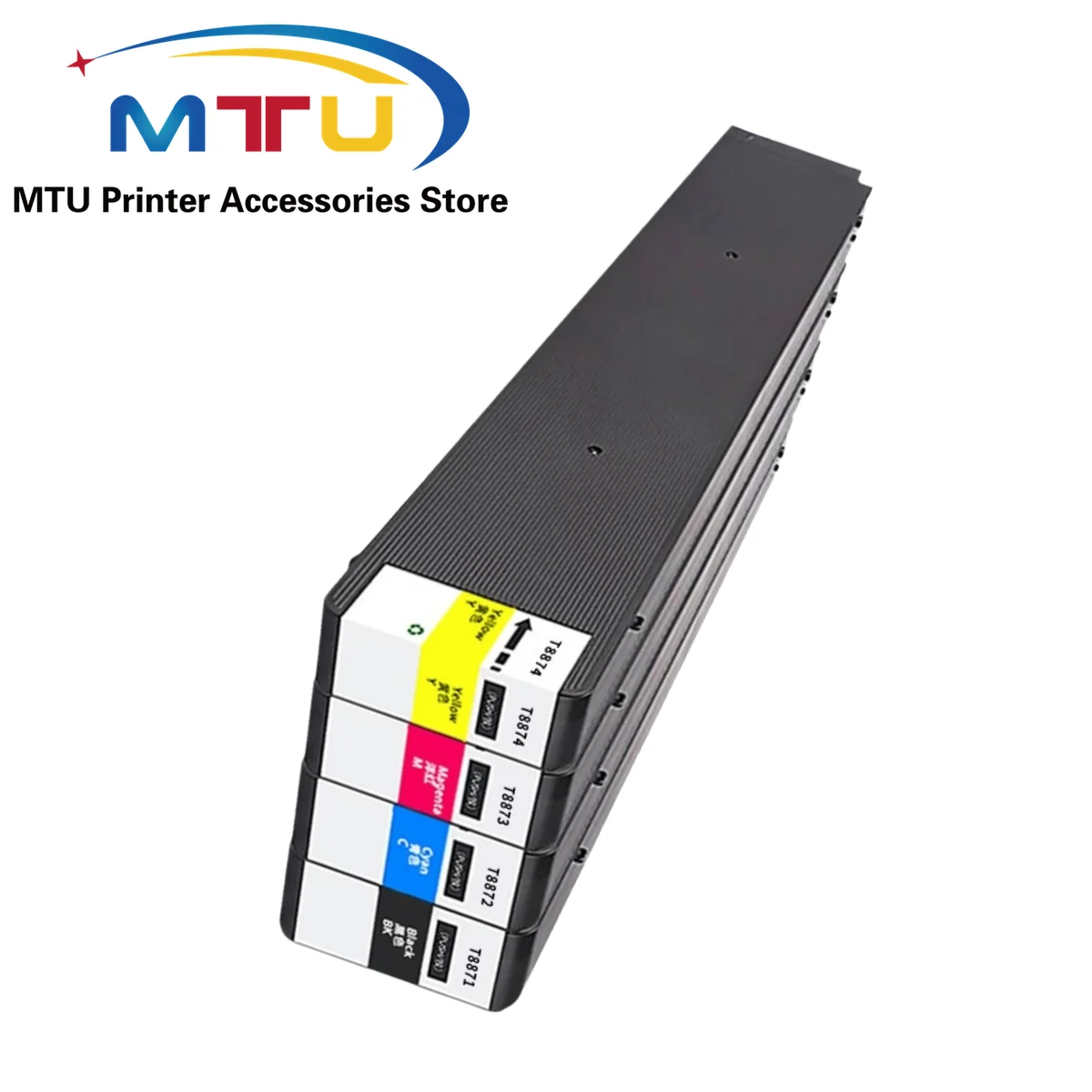 

1PC T8871 T8872 T8873 T8874 887 CMYK Ink Cartridge for Epson WorkForce WF-C17590a WF-C17590c C17590