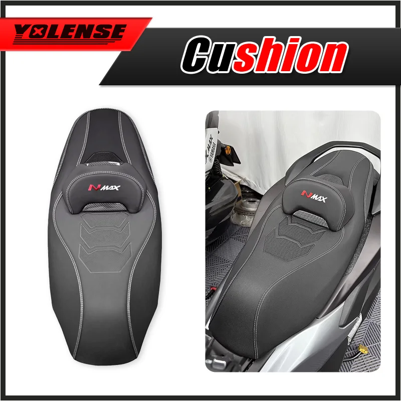 

For NMAX155 NMAX N-MAX 155 2025 2026 Motorcycle Accessories Seat Cushion Modified Breathable Seat Cushion Set