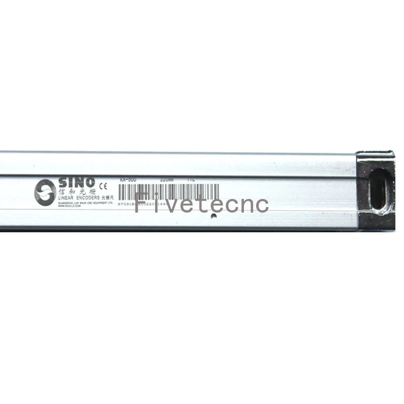 Imagem -03 - Régua de Escala de Vidro do Grating do Codificador Linear Magro Seta Sino Ka500 70 mm 120 mm 170 mm 220 mm 270 mm 320 mm 370 mm 420 mm 0001 mm