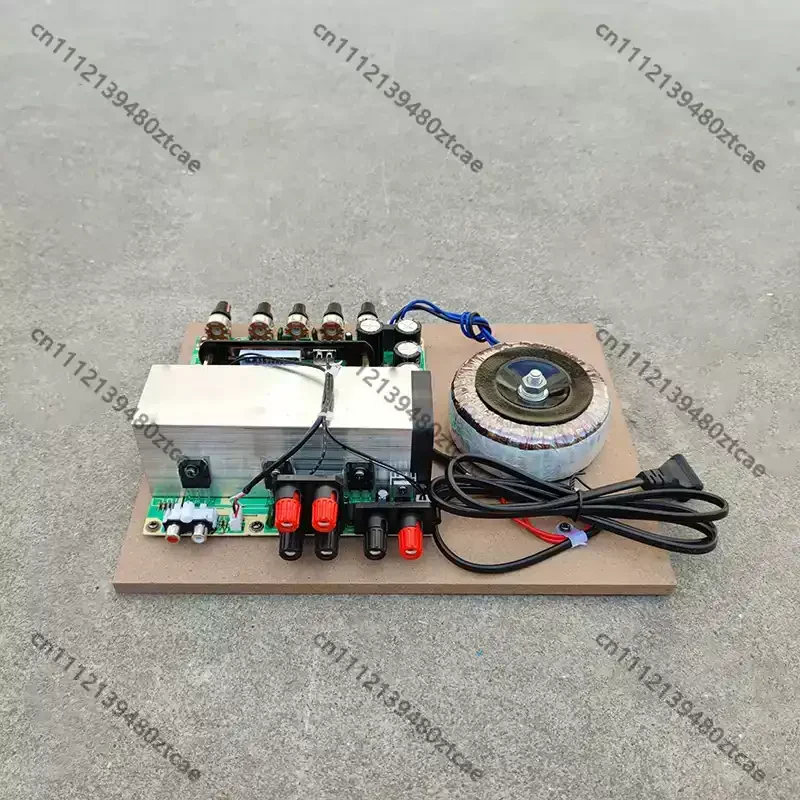 600W High Power Amplifier Board for Home Theater, Active Heavy Bass Subwoofer Board Equipped With 6 Power Tubes